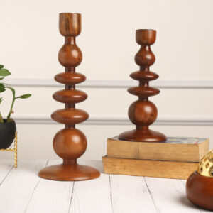 Handmade Wooden Candle Stand