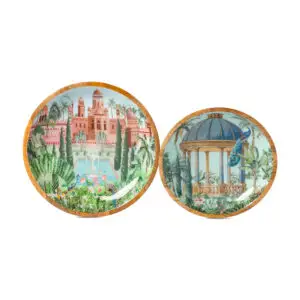 Royal Heritage Garden Wooden Enamel Wall Panels
