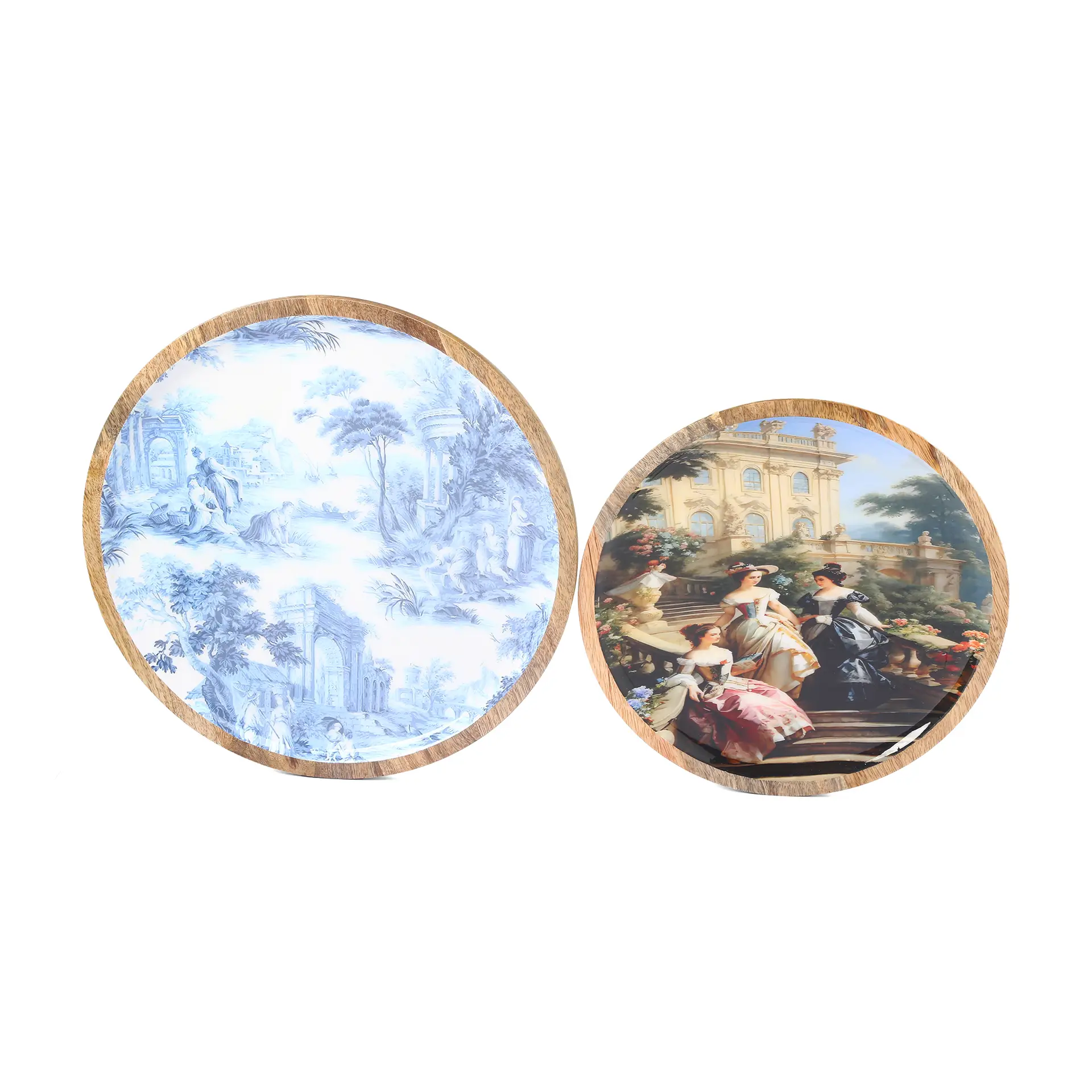 Artisanal Vintage Enamel Wooden Wall Panels - Image 3