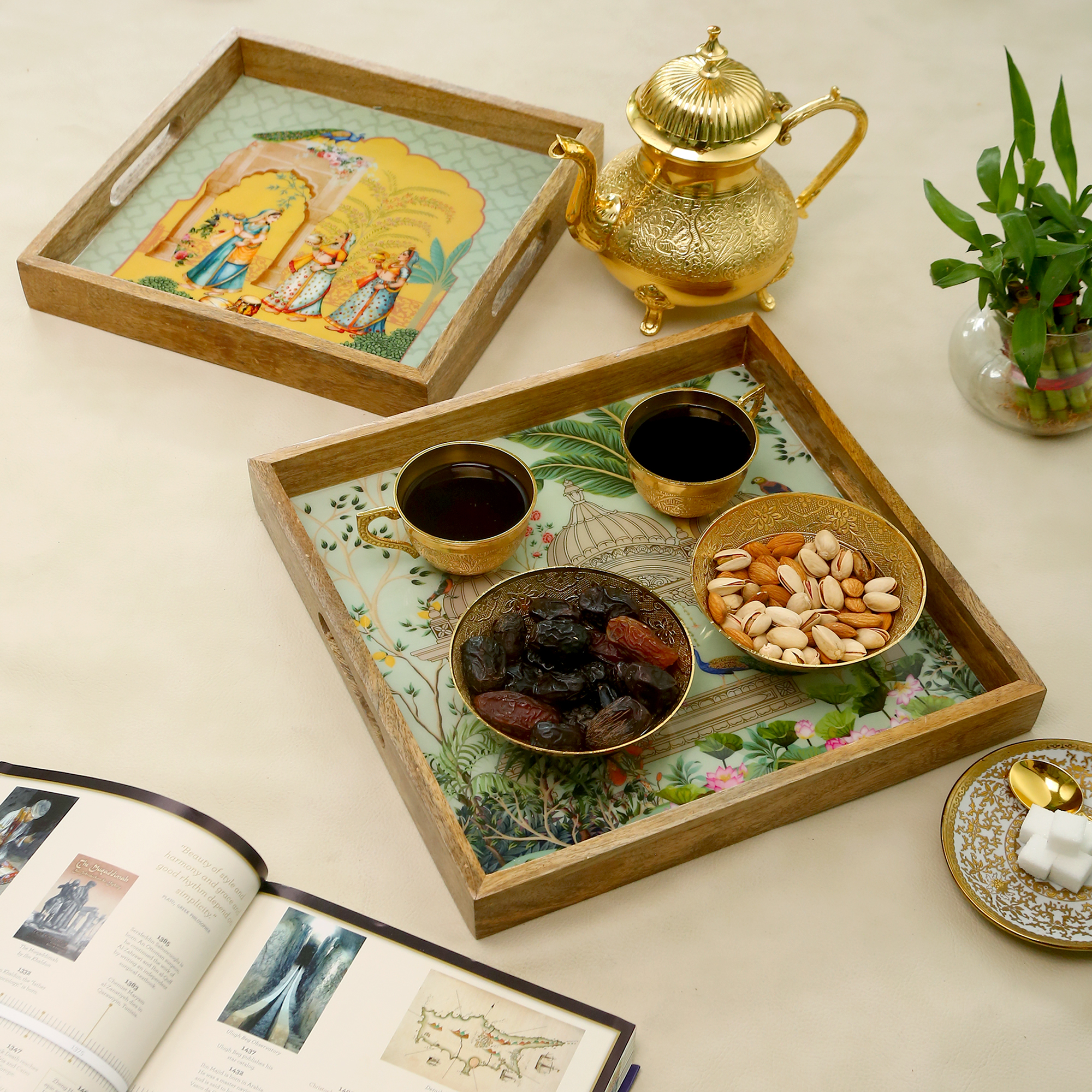 Royal Garden Square Tray - Image 2