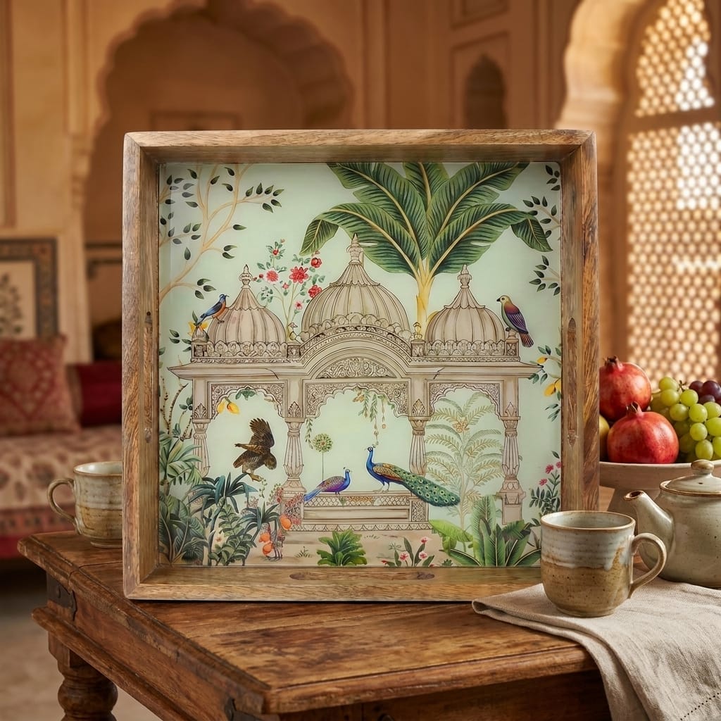 Royal Garden Square Tray